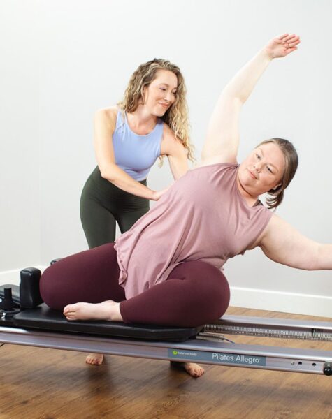 Plus size pilates